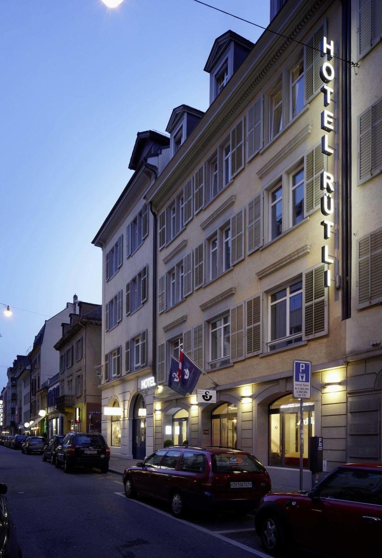 Sorell Hotel Rütli Zürich Exterior foto