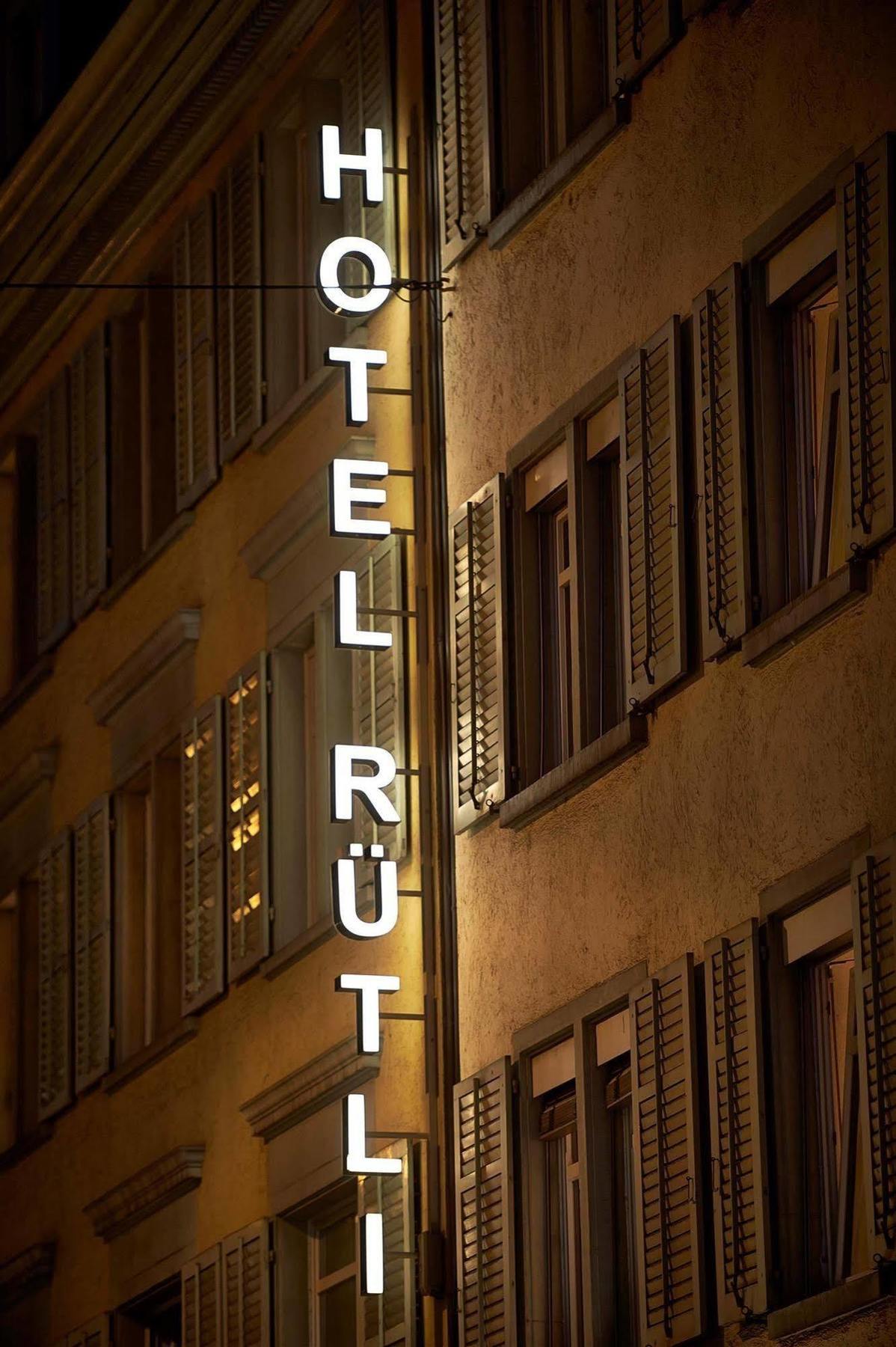 Sorell Hotel Rütli Zürich Exterior foto